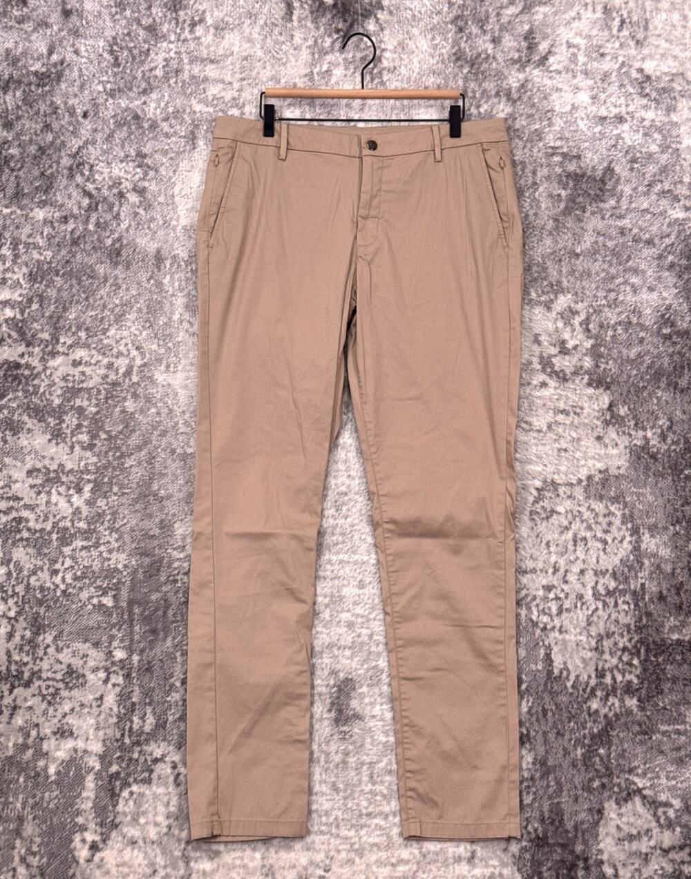 Birddogs Stretch Khakis The Jeff Pesos Pants 36 x 34 Mens Lined